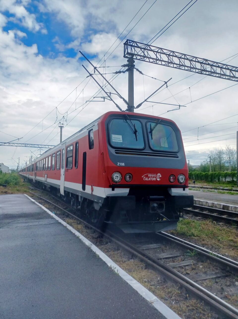 Trenul privat Suceava Constanta