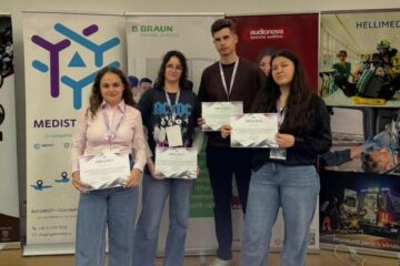 Studenți de la programul Echipamente și Sisteme Medicale, premiați la Conferința de Bioinginerie BENG 2026, de la Iași