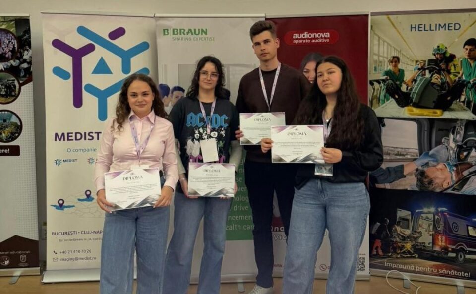 Studenți de la programul Echipamente și Sisteme Medicale, premiați la Conferința de Bioinginerie BENG 2026, de la Iași
