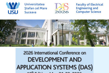 Conferința internațională „Development and Application Systems” revine la USV, în cadrul celei de-a XVIII-a ediții
