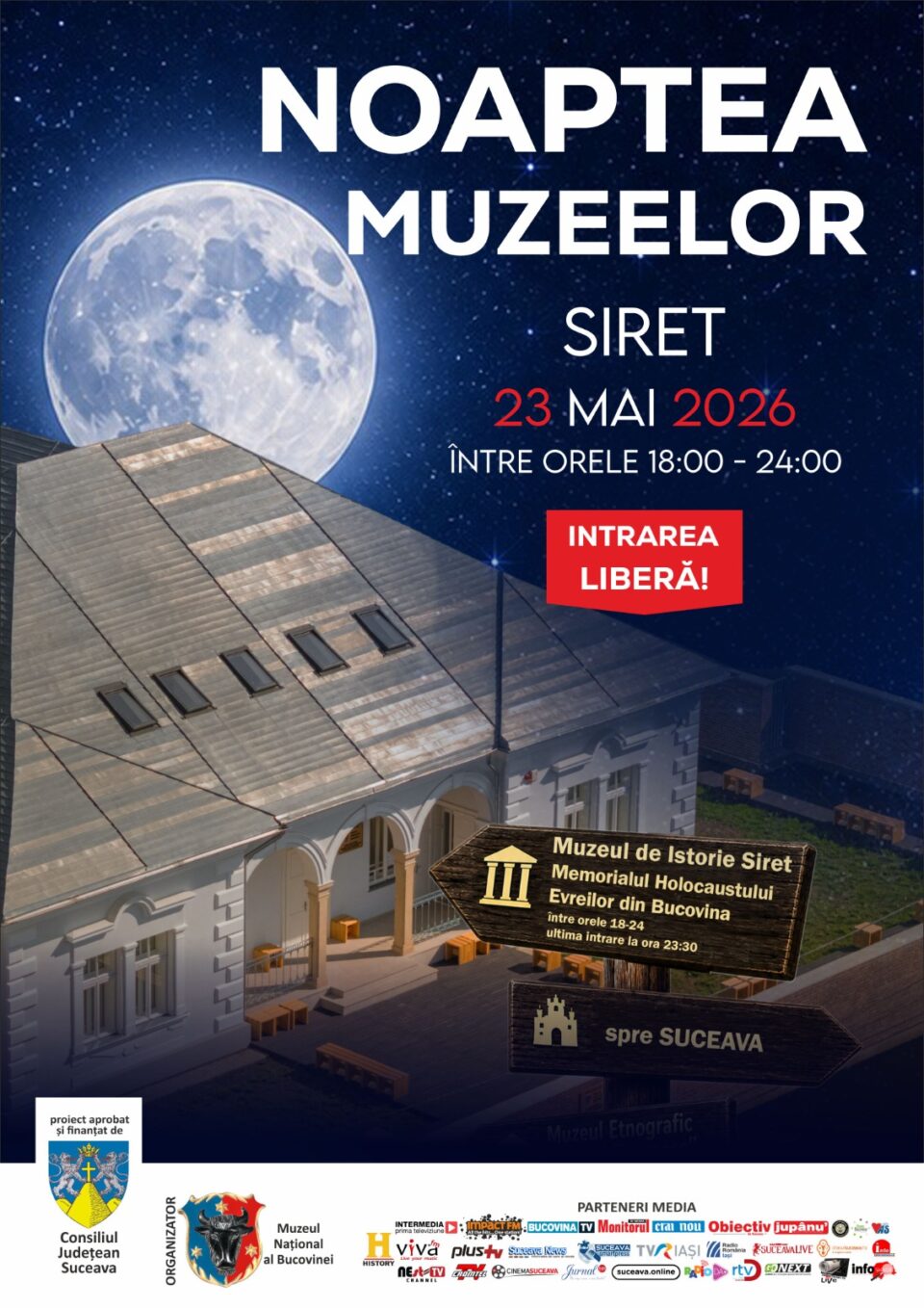 ,,Noaptea muzeelor”, la Siret