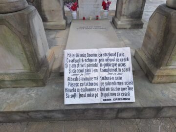 Lucrări de reparații și înfrumusețare la monumentul eroului Grosaru de la Păiseni