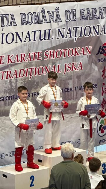 Sportivii antrenați de Sensei Ovidiu Sfetcu s-au întors de la Naționale cu nu mai puțin de 90 de medalii