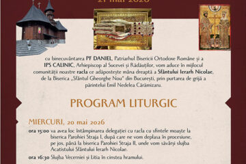 Racla cu mâna dreaptă a Sfântului Ierarh Nicolae va fi adusă spre închinare credincioșilor la hramul Parohiei Straja II