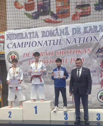 Sportivii antrenați de Sensei Ovidiu Sfetcu s-au întors de la Naționale cu nu mai puțin de 90 de medalii