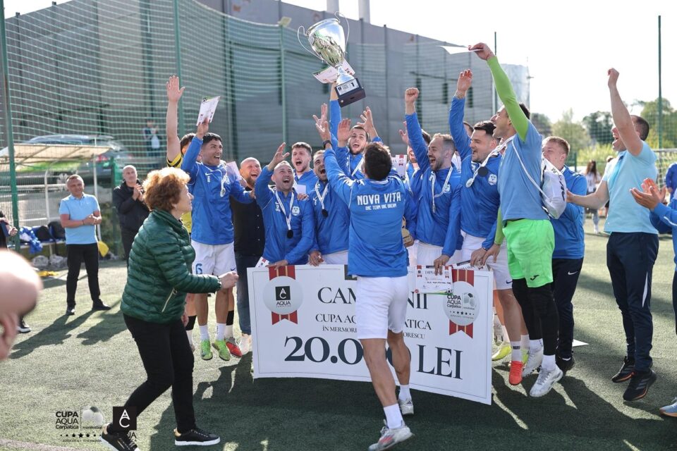 Deținătorii Champions League, Nova Vita Târgu Mureș, pentru a doua oară consecutiv campioni la Cupa Aqua Carpatica