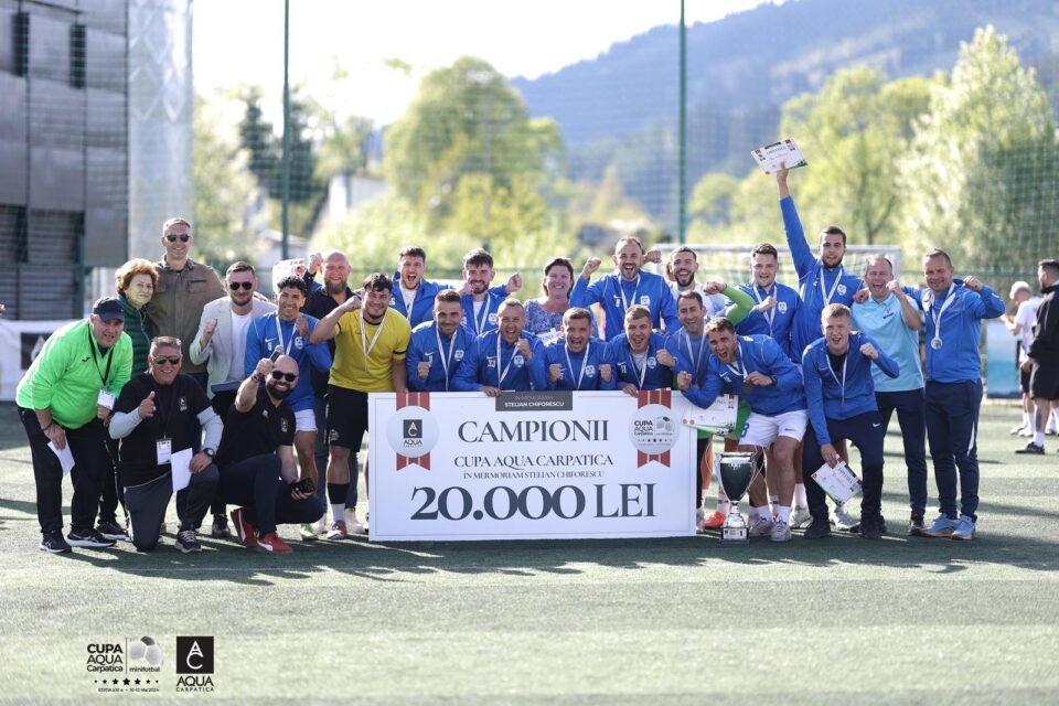 Deținătorii Champions League, Nova Vita Târgu Mureș, pentru a doua oară consecutiv campioni la Cupa Aqua Carpatica