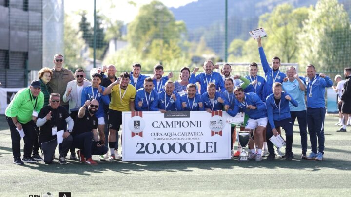 Deținătorii Champions League, Nova Vita Târgu Mureș, pentru a doua oară consecutiv campioni la Cupa Aqua Carpatica