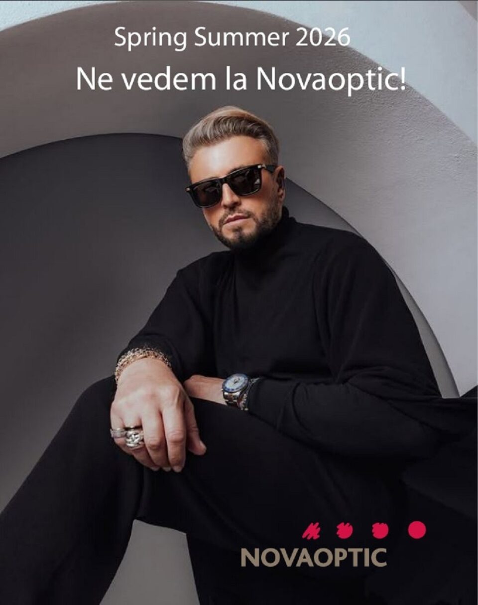 Clinica Novaoptic lansează colecția Spring/Summer 2026, alături de invitatul special Cătălin Botezatu