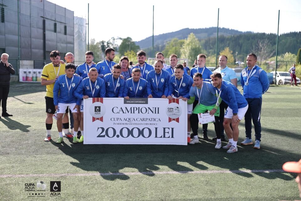 Deținătorii Champions League, Nova Vita Târgu Mureș, pentru a doua oară consecutiv campioni la Cupa Aqua Carpatica