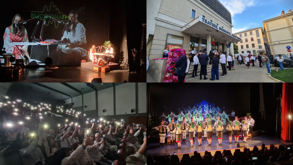 Bucovina FM a prins ”Rădăcini” pe scena teatrului sucevean Bucovina FM a prins ”Rădăcini” pe scena teatrului sucevean