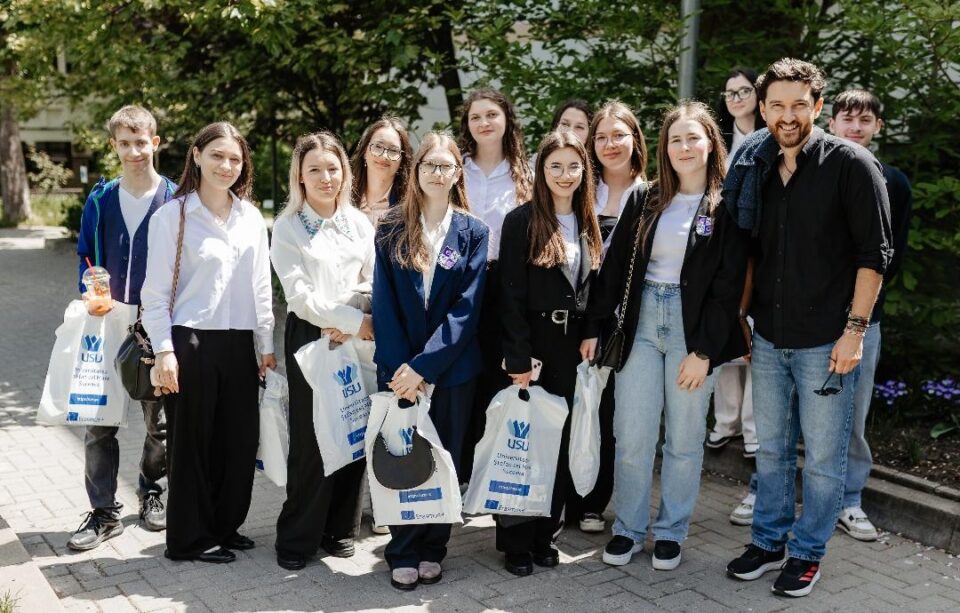 Participanti la Concursul Student pentru o zi, la USV