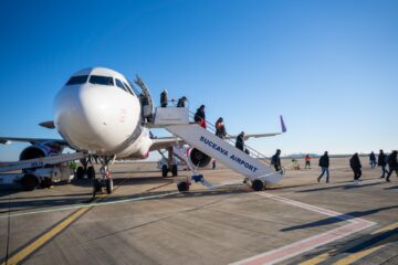 Aeroportul Suceava a înregistrat peste 300.000 de pasageri în primele patru luni ale anului 2026, cu aproape 100.00 mai mulți decât aceeași perioadă din 2025
