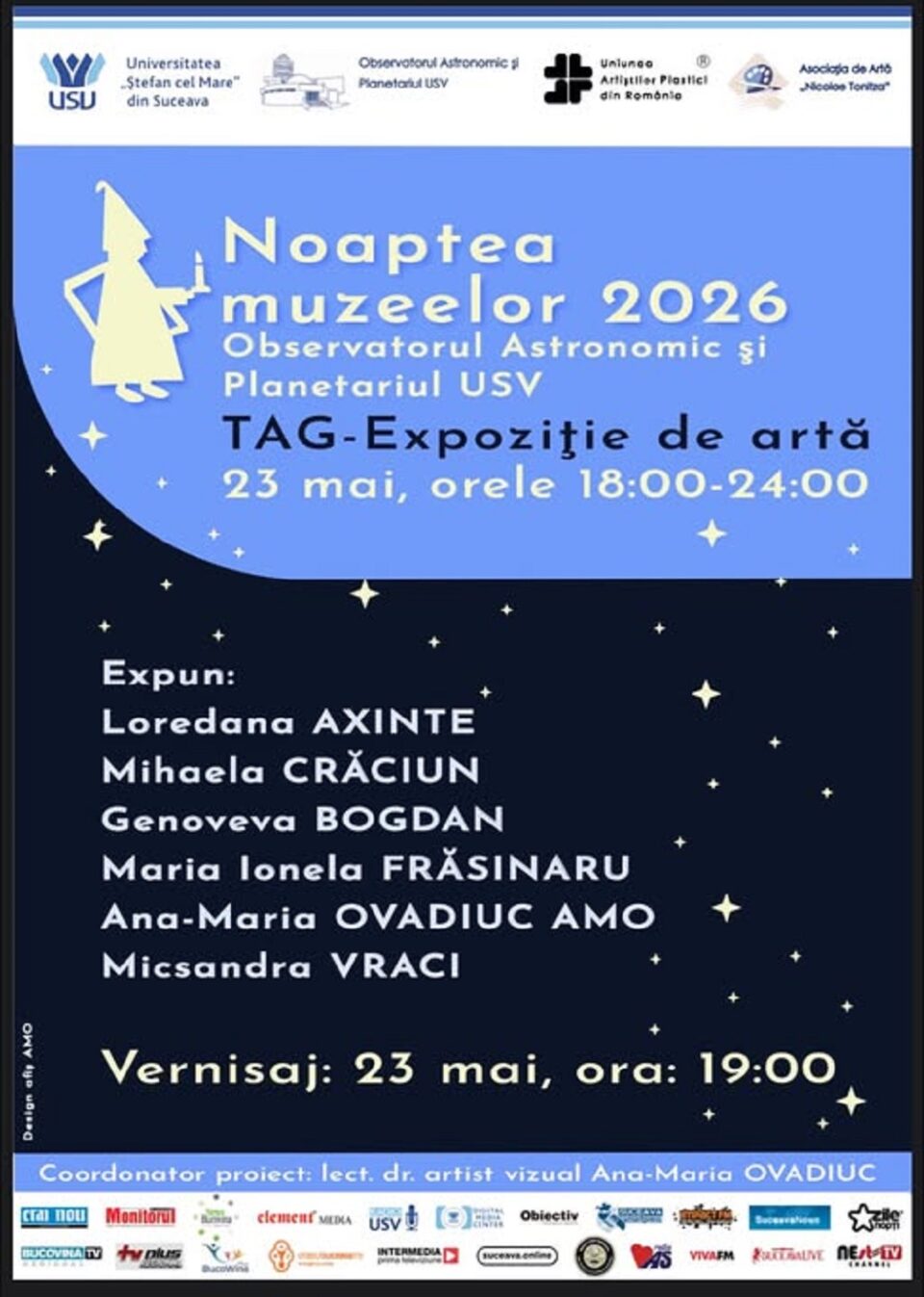 Vernisajul „TAG – Expoziţie de artă”, la Observatorul Astronomic Vernisajul „TAG – Expoziţie de artă”, la Observatorul Astronomic