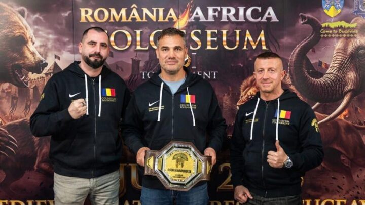Ionuț Iftimoaie încadrat de promotorii Gabriel Georgescu și Cristi Varasciuc