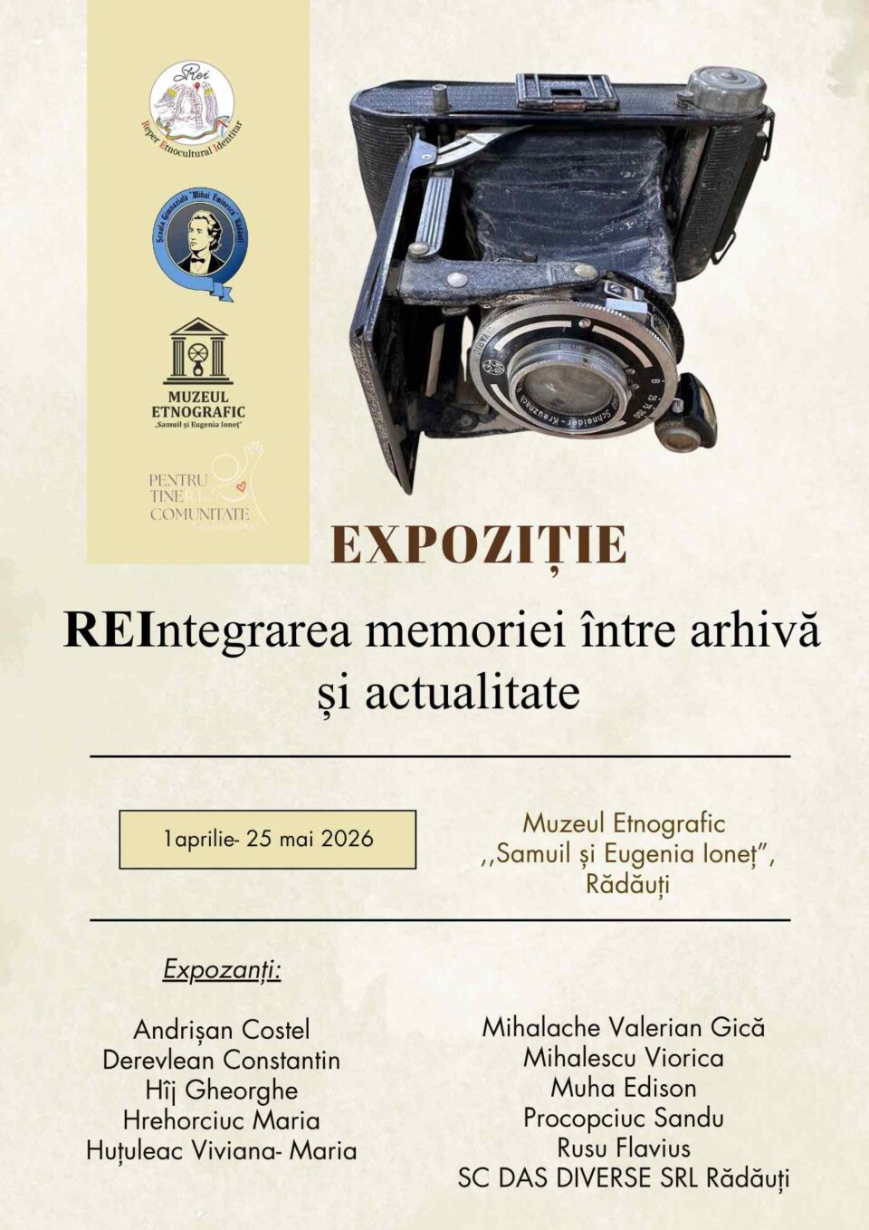 ,,Rugăciune în culori” și ,,Ecouri ale satului bucovinean”, expoziții despre identitate și memorie culturală