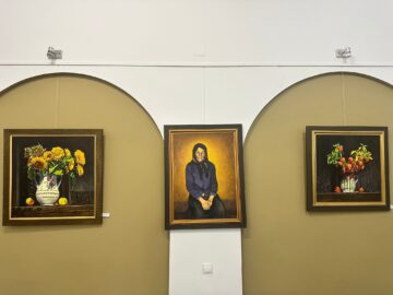 Delia Leizeriuc: „Artistul David Croitor nu pictează geografia exterioară a lumii, ci geografia ei emoțională”
