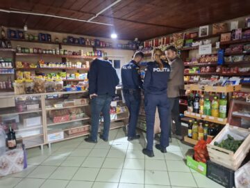 Amplă acțiune de control a poliției în mai multe comune soldată cu dosare penale și amenzi