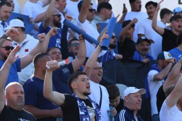 O mare alb-albastră a sărbătorit promovarea Cetății în eșalonul secund