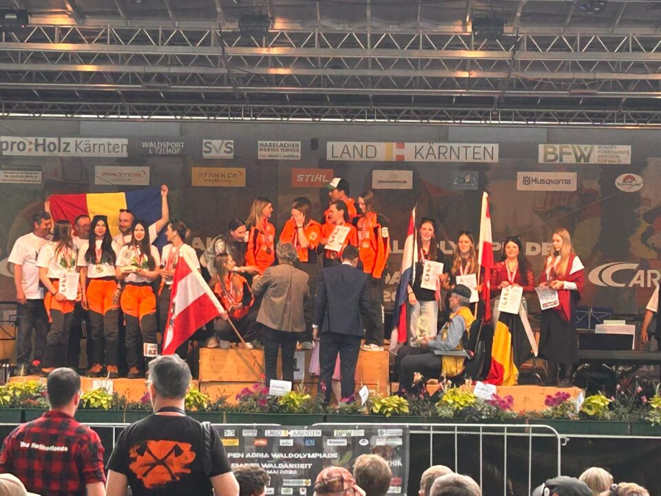Medalii de aur, argint șu bronz pentru Colegiul Silvic „Bucovina”, la European Championship in Forestry Skills