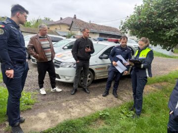 Amplă acțiune de control a poliției în mai multe comune soldată cu dosare penale și amenzi