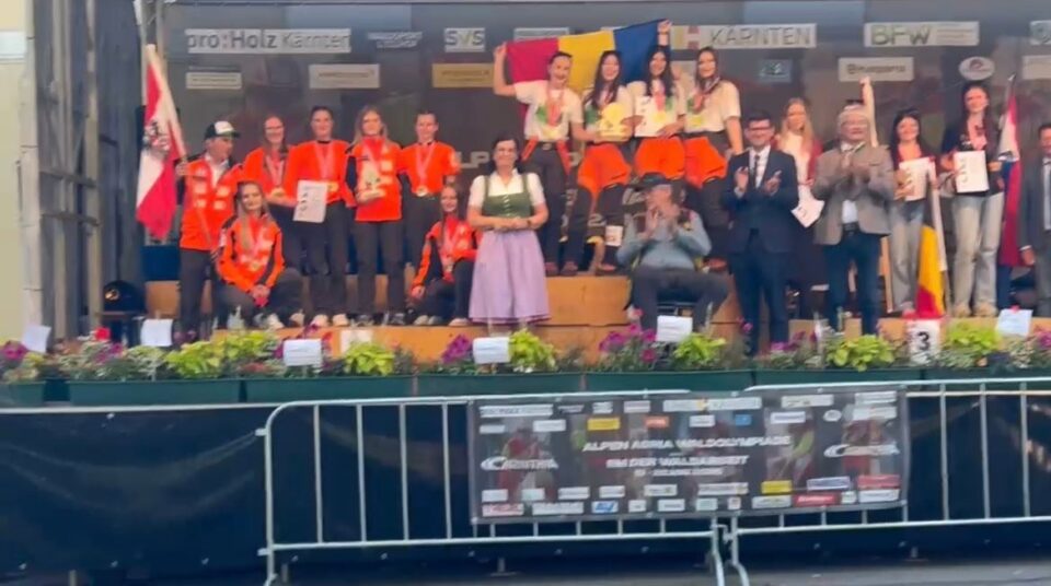 Medalii de aur, argint șu bronz pentru Colegiul Silvic „Bucovina”, la European Championship in Forestry Skills