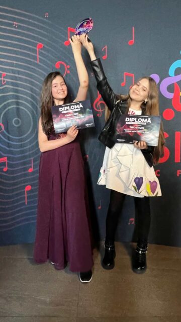 Premii importante la festivaluri de muzică din Botoșani și Baia Mare pentru elevi suceveni