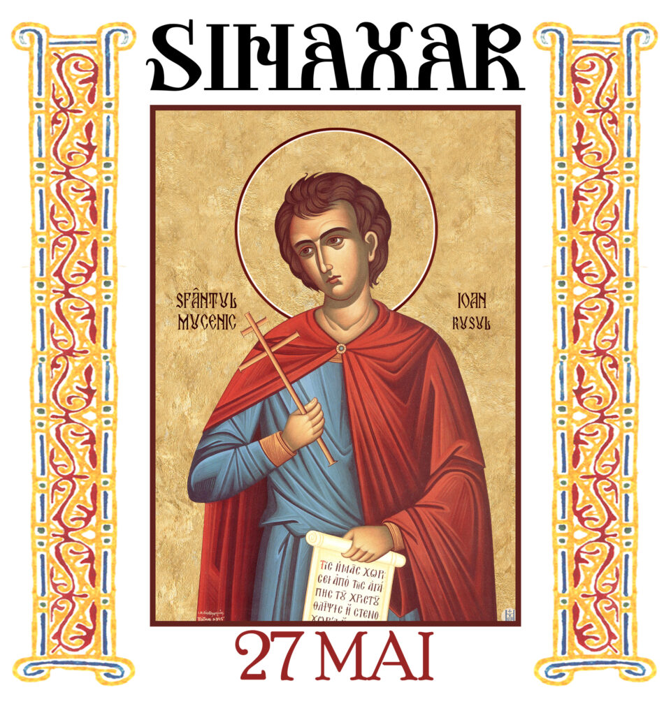 Sinaxar 27 mai 2026 Sinaxar 27 mai 2026