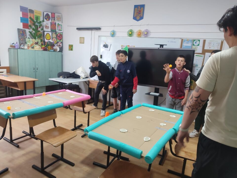 Viitori educatori belgieni au făcut practică la Centrul de Educație Incluzivă Gura Humorului