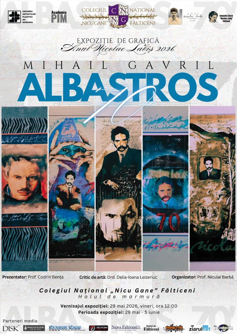 Expoziția de grafică „Albastros” Expoziția de grafică „Albastros”