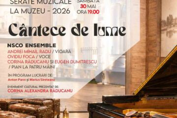 „Cântece de lume”, concert la Muzeul de Istorie Siret