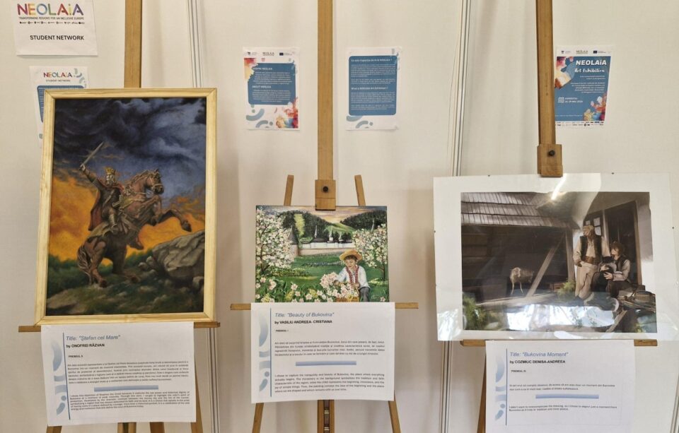Lucrări în cadrul Expozitiei SAG NEOLAiA