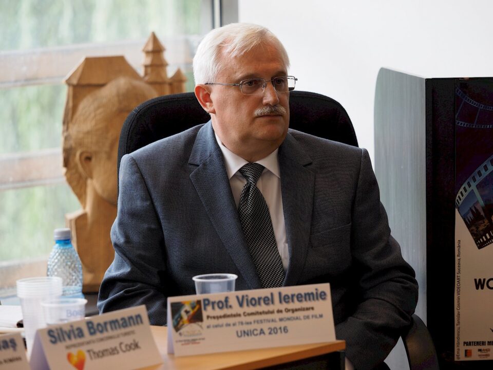 Viorel Ieremie, președinte al Asociației cultural-educative Clubul Video ART