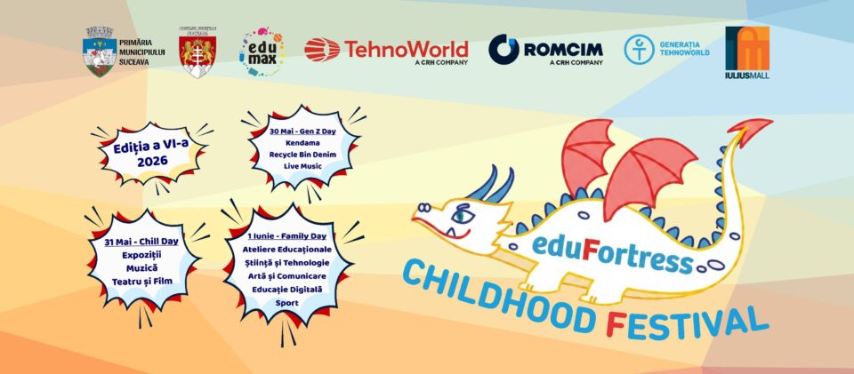 Concurs de kendama, ateliere creative, concerte și filme pentru întreaga familie, la EduFortress Childhood Festival, la Iulius Mall