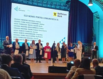 Două colegii din Rădăuți, premiate la Gala Junior Achievement de la Ateneul Român
