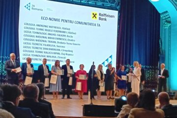 Două colegii din Rădăuți, premiate la Gala Junior Achievement de la Ateneul Român
