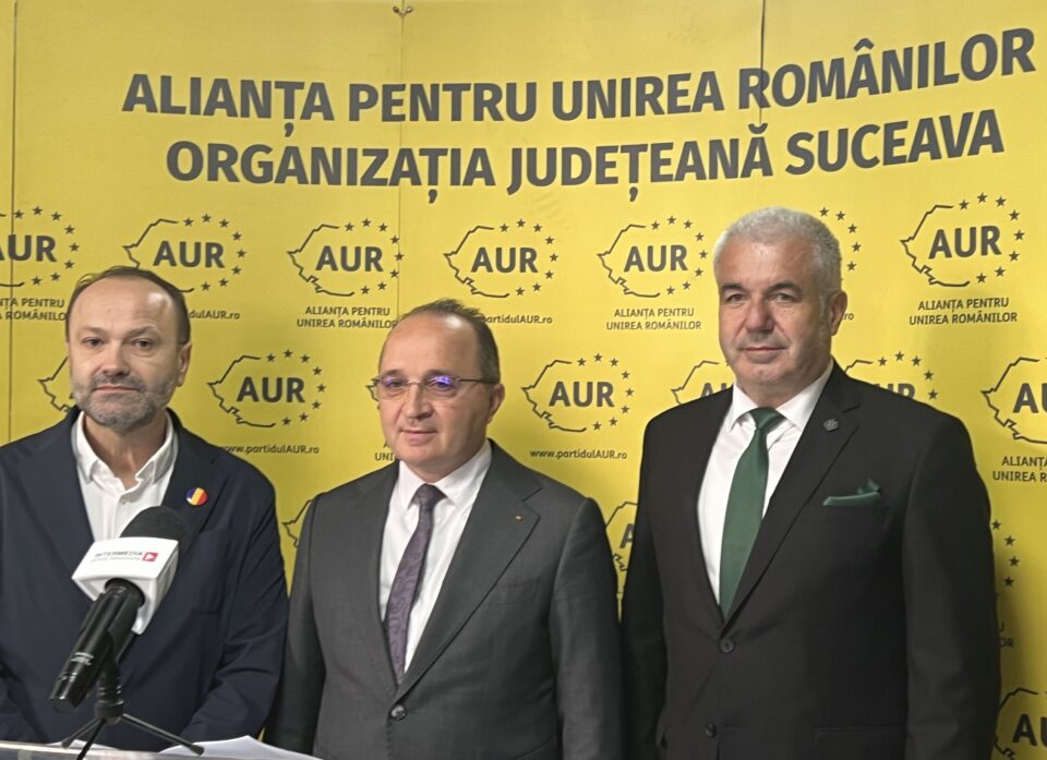Lideri ai AUR au criticat conducerea Primăriei Suceava Lideri ai AUR au criticat conducerea Primăriei Suceava