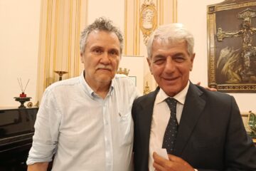 Mugur Andronic împreună cu președintele juriului, Av. Carmine Serena