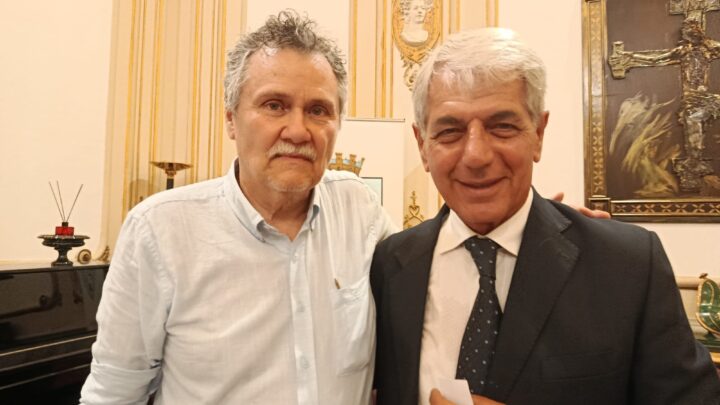 Mugur Andronic împreună cu președintele juriului, Av. Carmine Serena