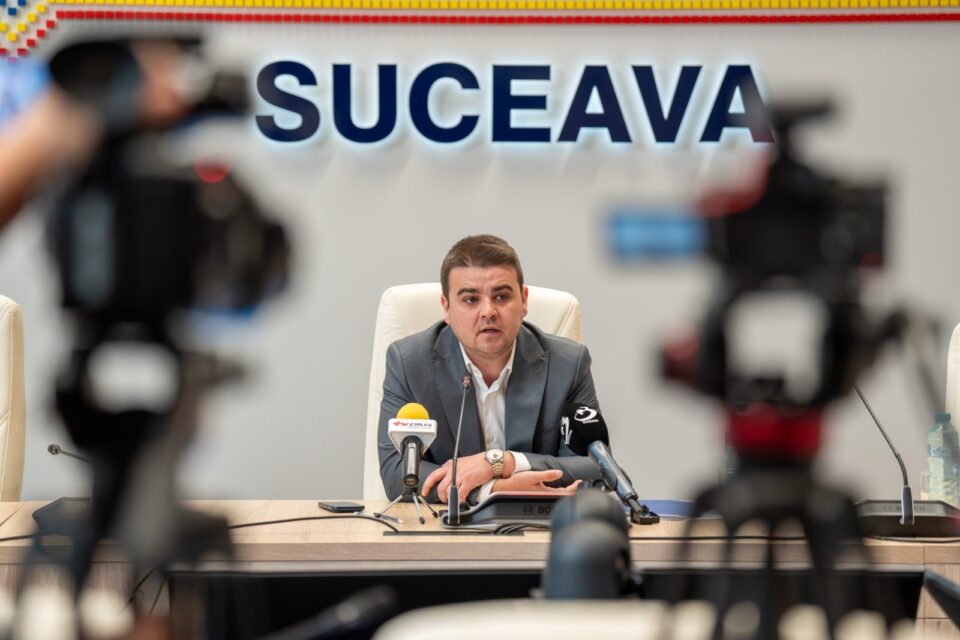 Președintele Consiliului Județean Suceava, Gheorghe Șoldan Președintele Consiliului Județean Suceava, Gheorghe Șoldan