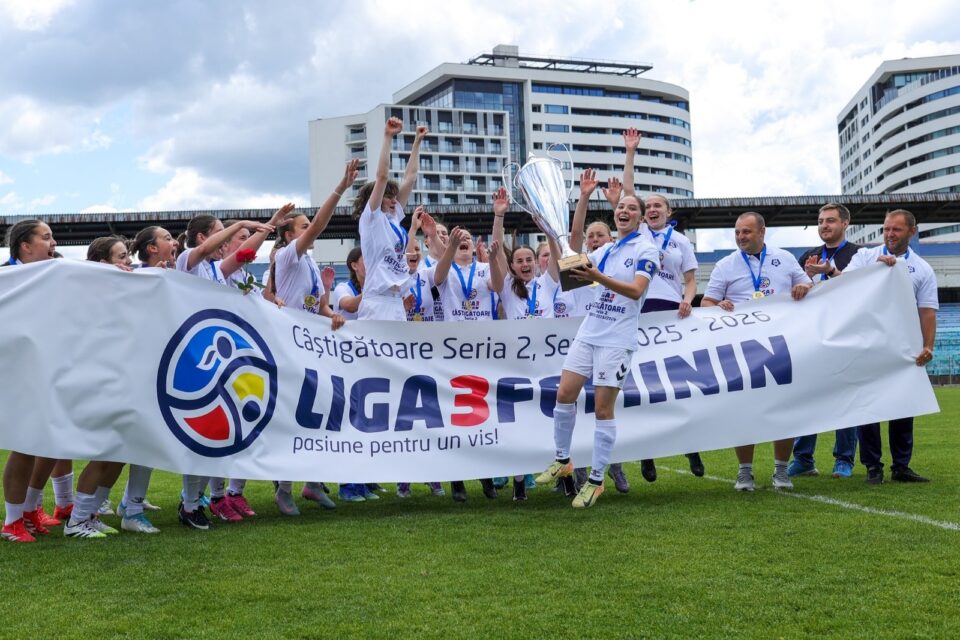 Fotbalistele de la CSU Suceava au încheiat sezonul cu o victorie zdrobitoare în fața FCSB. Foto: Marius Gabor. Fotbalistele de la CSU Suceava au încheiat sezonul cu o victorie zdrobitoare în fața FCSB. Foto: Marius Gabor.