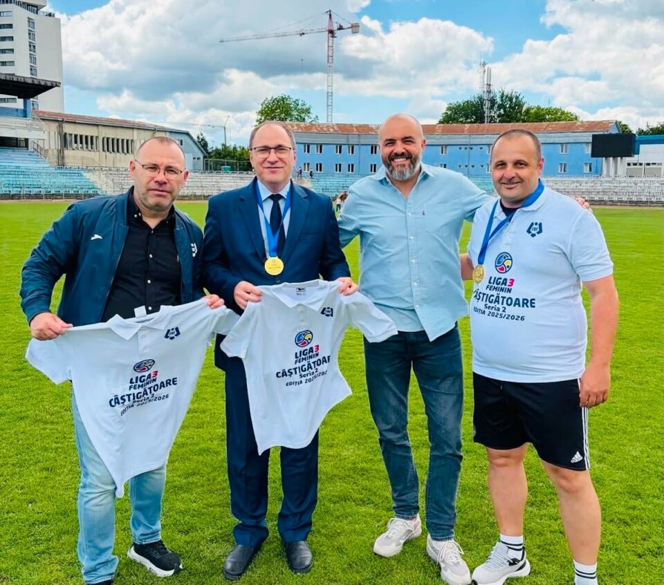 Fotbalistele de la CSU Suceava au încheiat sezonul cu o victorie zdrobitoare în fața FCSB. Foto: Marius Gabor.