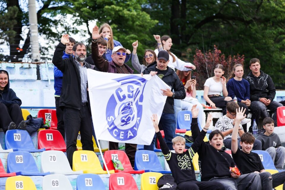 Fotbalistele de la CSU Suceava au încheiat sezonul cu o victorie zdrobitoare în fața FCSB. Foto: Marius Gabor.