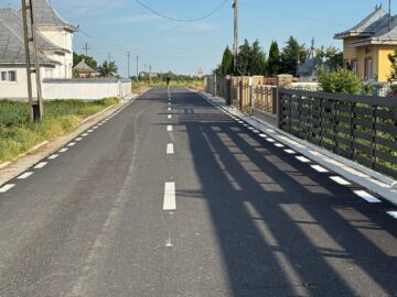 Infrastructura rutieră din comuna Fântânele, modernizată în ultimii doi ani în mare viteză