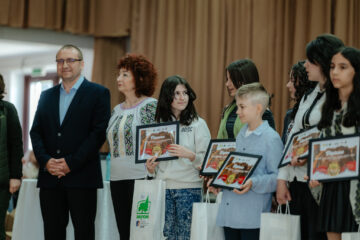 Festivitatea de premiere a concursului „Comorile Călimanilor” a adus împreună 187 de copii din patru județe