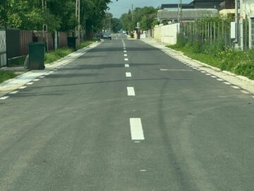 Infrastructura rutieră din comuna Fântânele, modernizată în ultimii doi ani în mare viteză