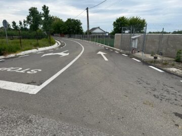 Infrastructura rutieră din comuna Fântânele, modernizată în ultimii doi ani în mare viteză