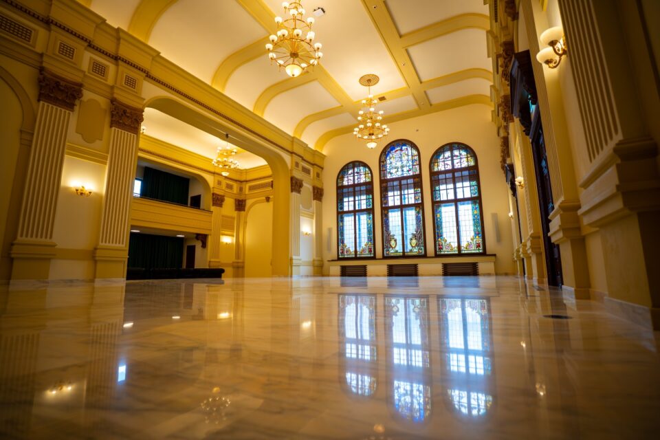 Sala „Ștefan cel Mare” a Palatului Administrativ din Suceava