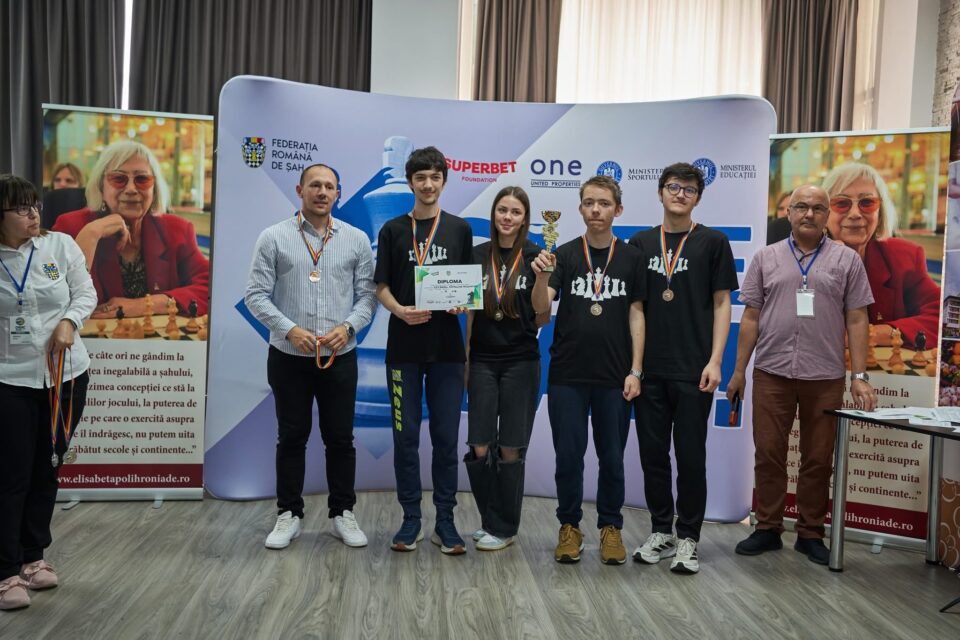 Medalie de bronz pentru CSM Rarăul, la Campionatele Naționale de șah clasic pe echipe mixte de juniori