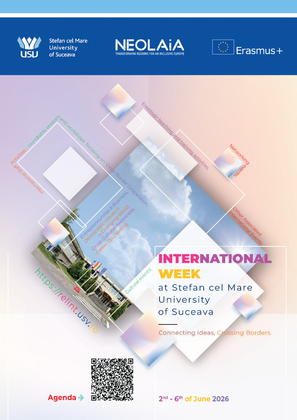 Săptămâna internațională 2026 – Connecting Ideas, Crossing Borders, se derulează în aceste zile la USV